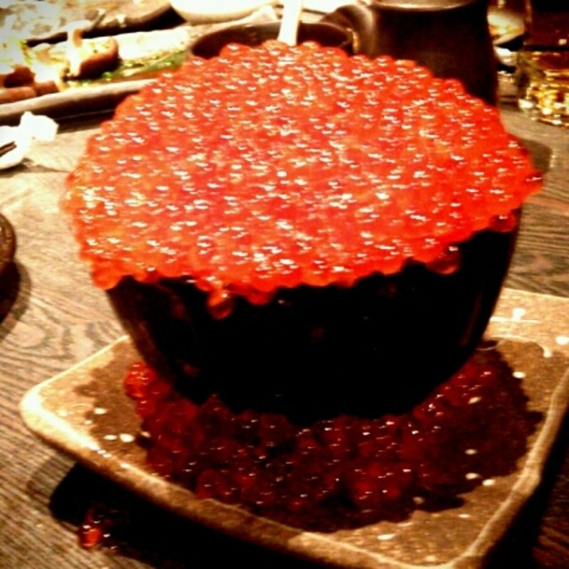 いくら盛(いろり家 東銀座本店)