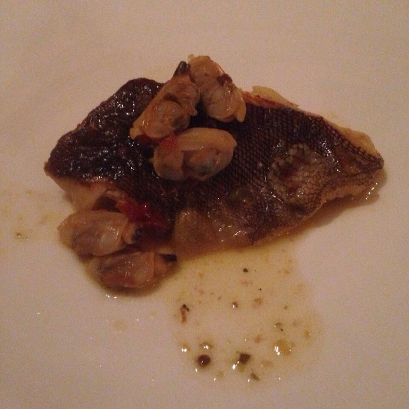 アイナメのアクアパッツァ(ラ ベデュータ （La Veduta）)