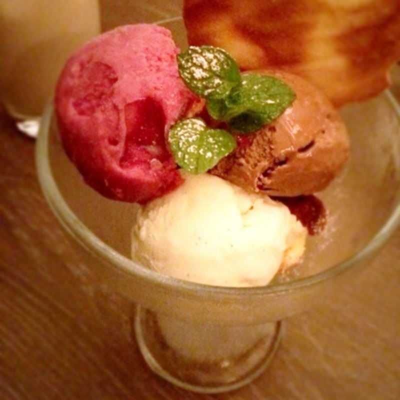 アイスクリーム盛り合わせ(新宿ランブータン)