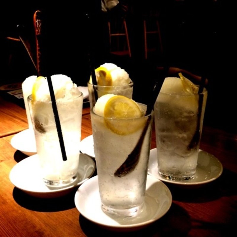 スーパーレモンサワー(ベルサイユの豚 池袋 )