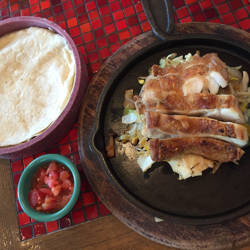 チキン ファヒータ(Hacienda del cielo MODERN MEXICANO)