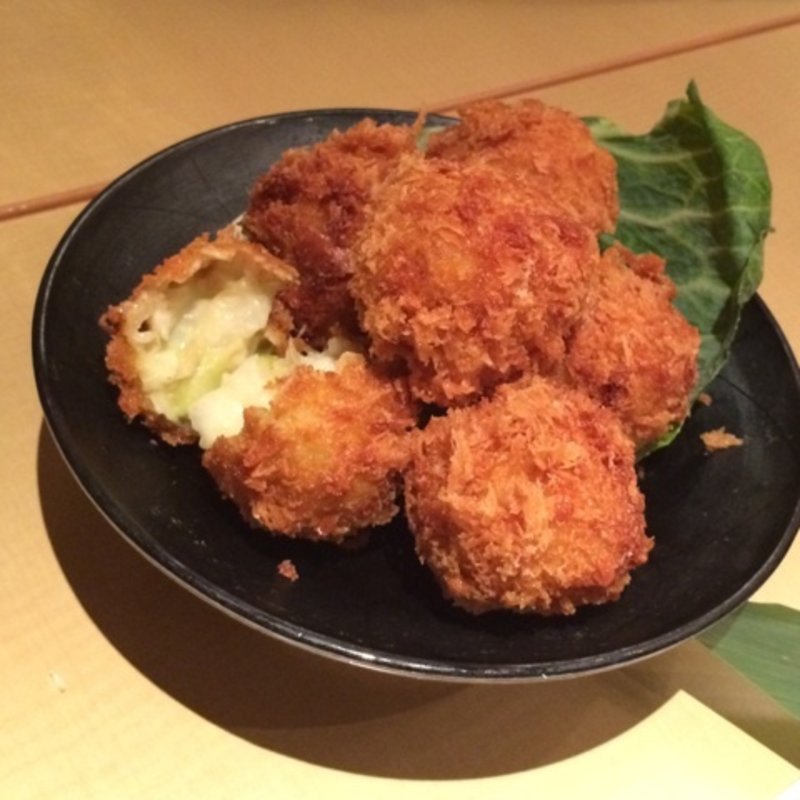 キャベツのクリームコロッケ(畑の厨 膳丸 新宿店 （はたけのくりや ぜんまる）)