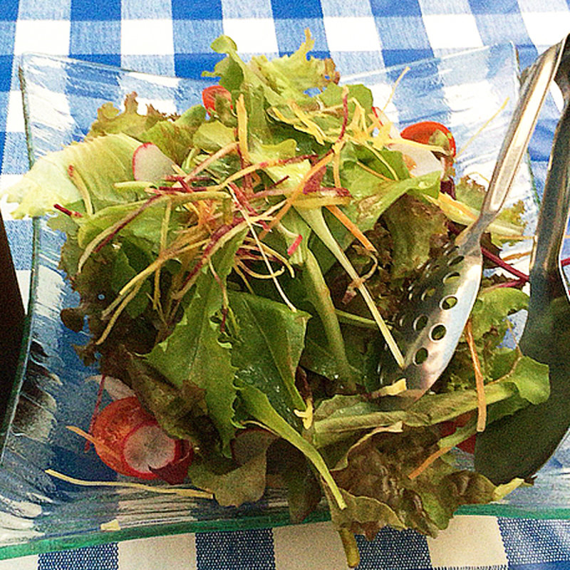 三浦野菜のグリーンサラダ(OSTERIA GIRO)