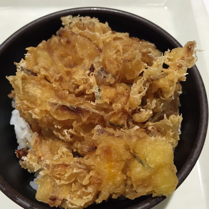 ミニかき揚げ丼(天しん爛漫 イオンモール京都桂川店 （テンシンランマン）)