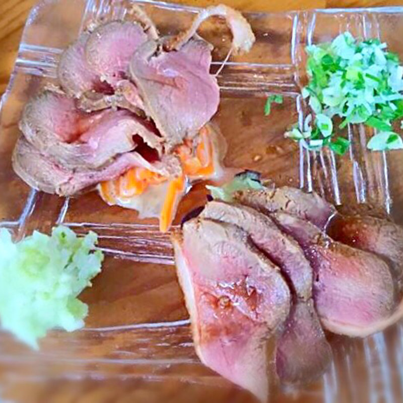 自家製鴨ロース(手打ちそば ふじや)