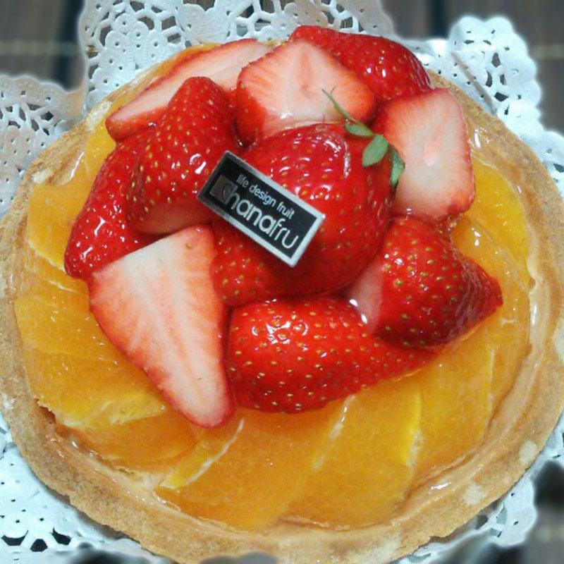 あまおう＆デコポンタルト(hanafru 近鉄あべのハルカス店)