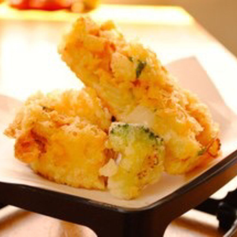 桜海老のかき揚げ(手打ちそば ふじや)