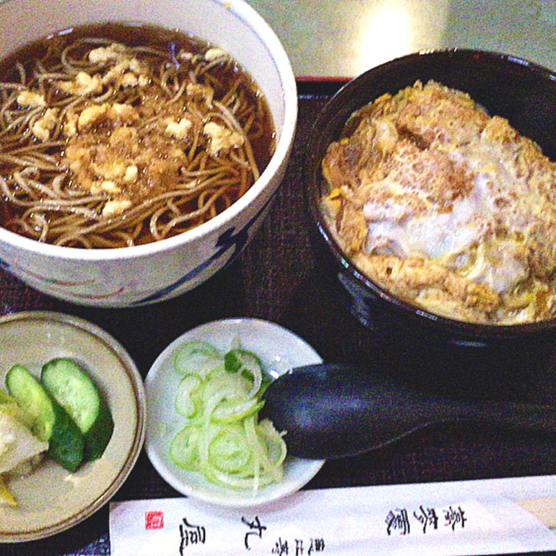 カツ丼セット(恵比寿 丸屋)