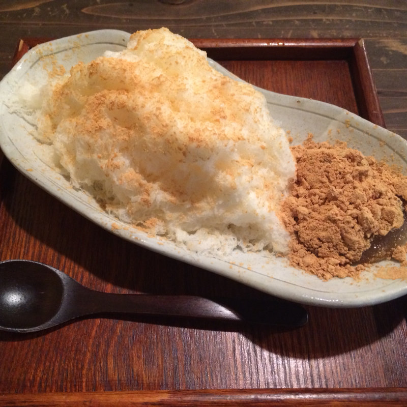 ふわふわ雪ミルク(犬茶屋本舗/茶寮甘壺庵)