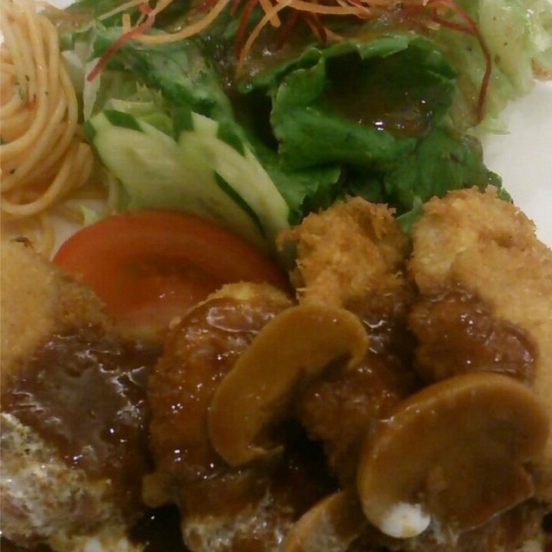 日替わりランチ＋カニクリームコロッケ(瑠美)