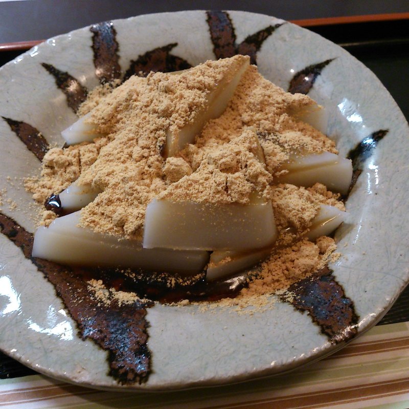 くずもち(銀座 若松 （ぎんざわかまつ）)