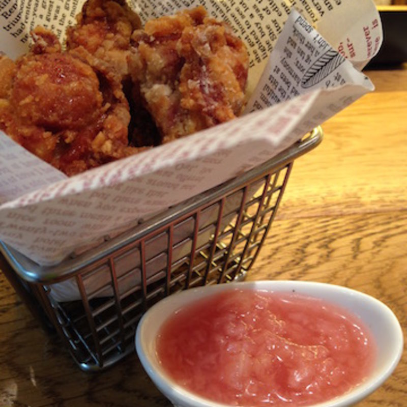 ももの唐揚げ　5p(VIA BEER OSAKA / ヴィアビア オオサカ 新大阪)