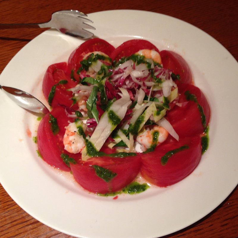 トマトと海老のサラダ(モナリザン)