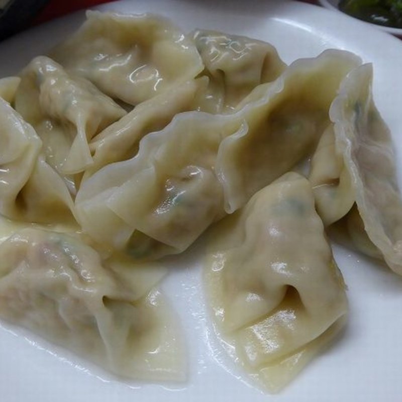 水餃子定食(餃子専門店イチロー)