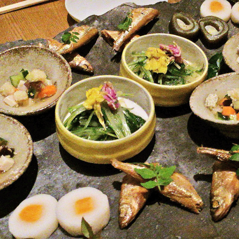 前菜 (先付け)(雨後晴 恵比寿店（あめのちはれ）)