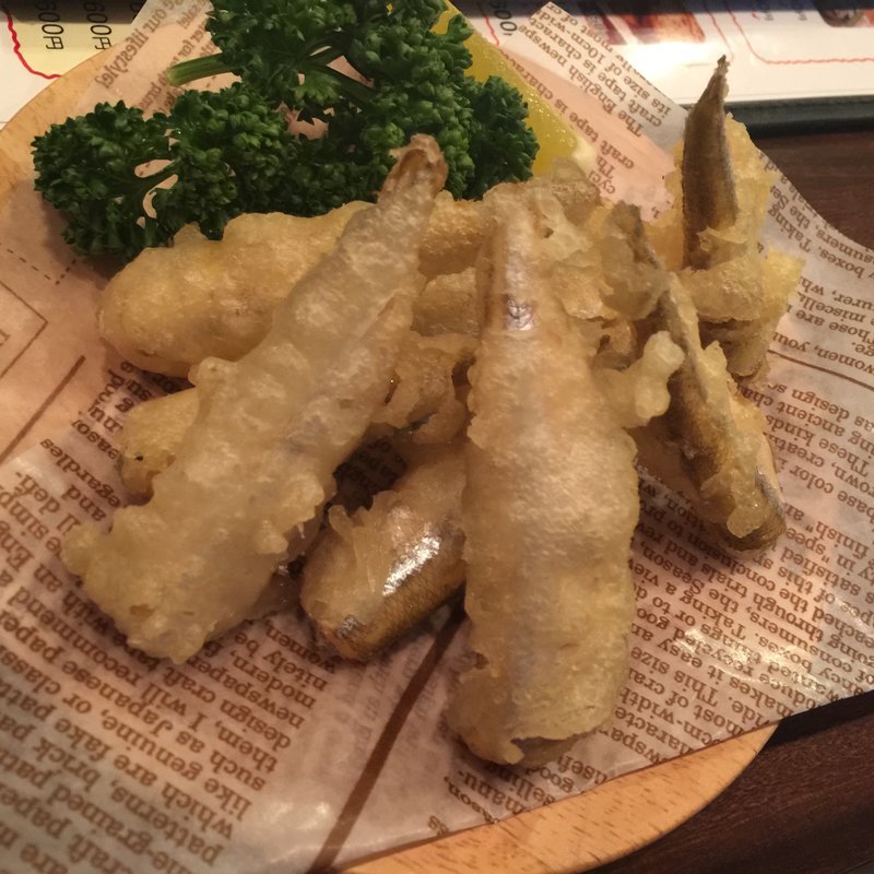 わかさぎフリット仕立て(缶+)