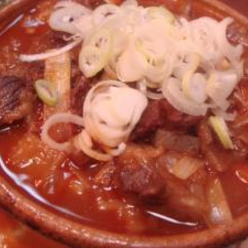 自家製牛の煮込み豆腐(福島屋)