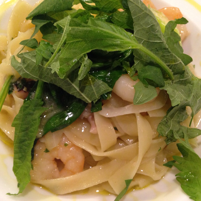 魚介の青じそビアンコ(ブロッソ)