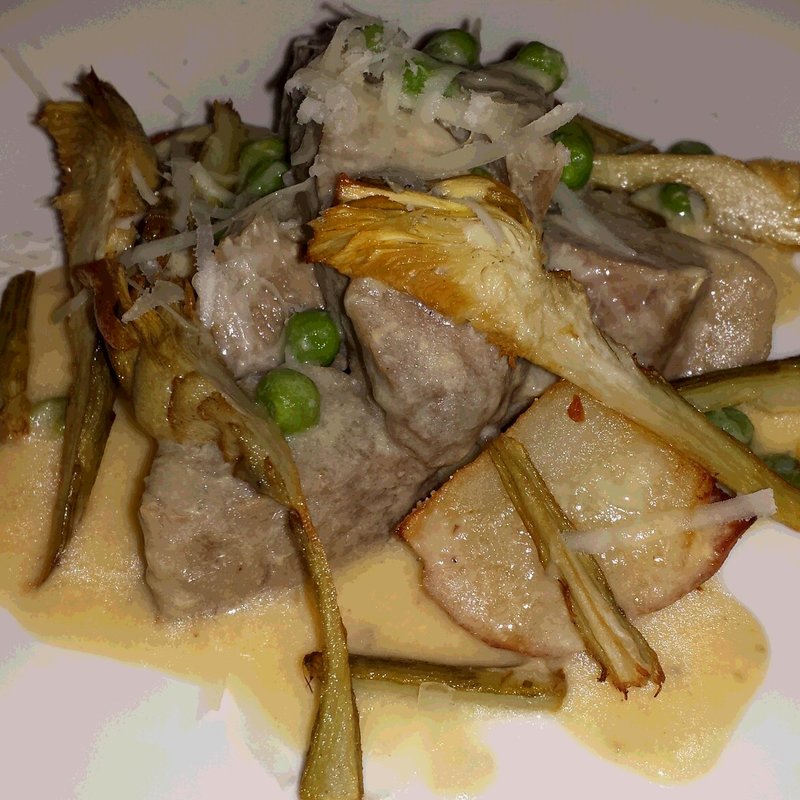 子羊の料理(ピッツォランテ スパッカ ナポリ （Pizzo Rante Spacca Napoli）)