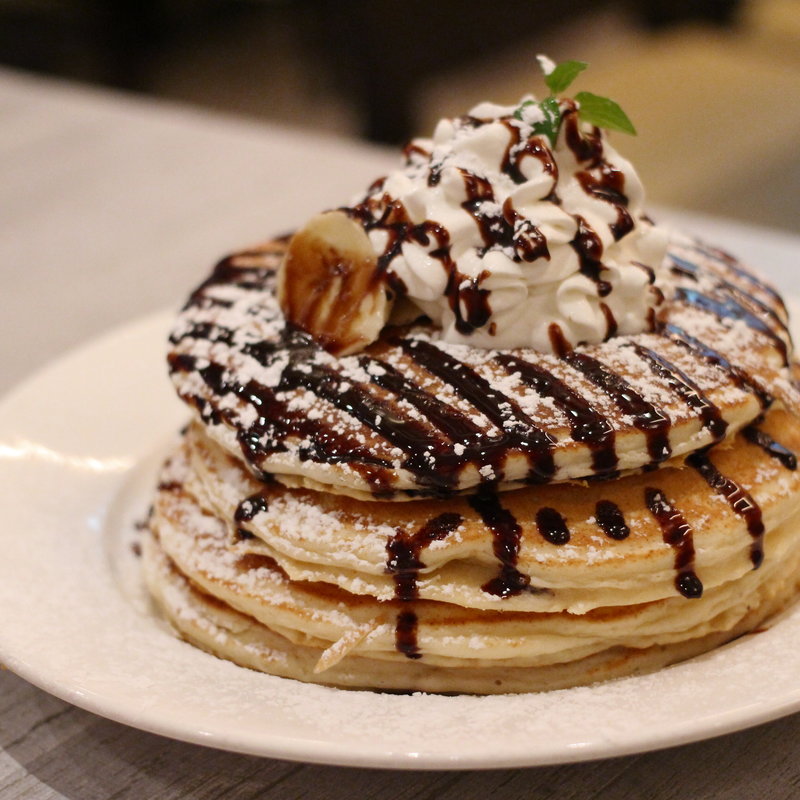 パンケーキ　チョコバナナ(シナモンズ横浜店)
