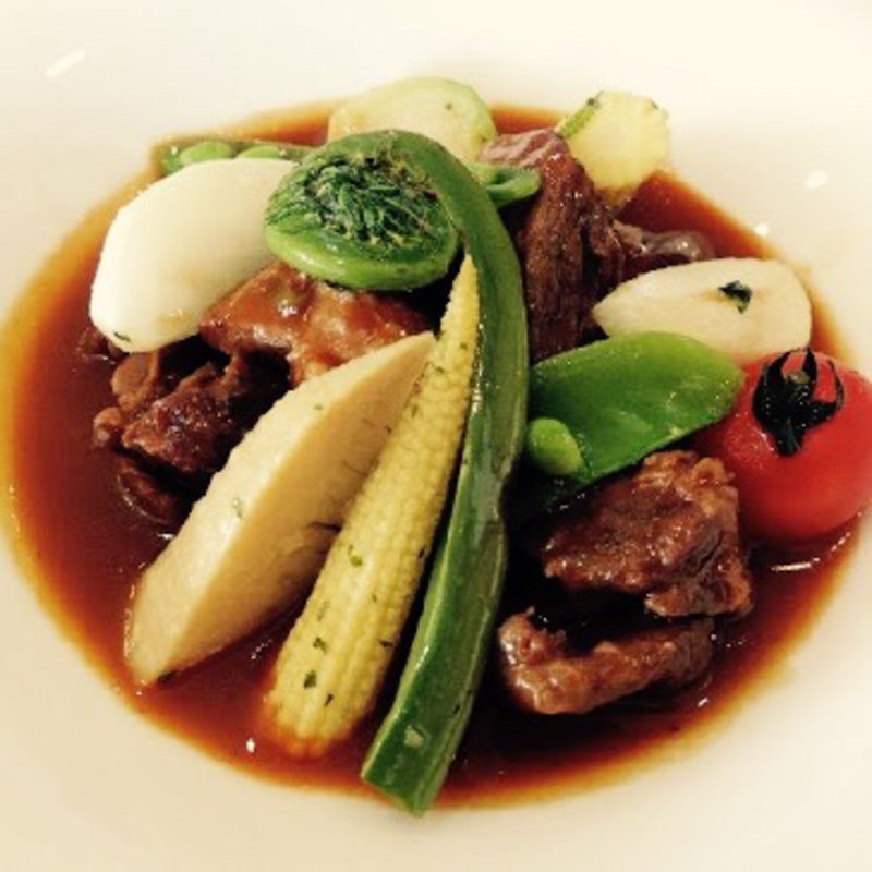 ビーフと夏野菜のワイン煮(COLK  （コルク）)