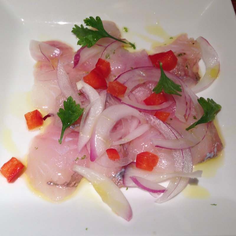 カレイのカルパッチョ(モナリザン)