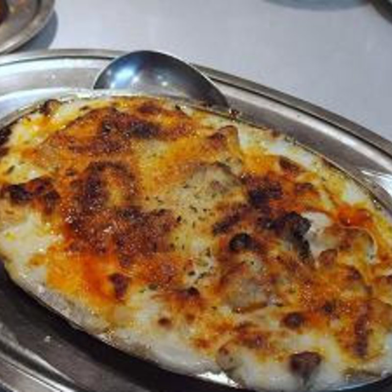 牡蠣のグラタン(センターグリル)