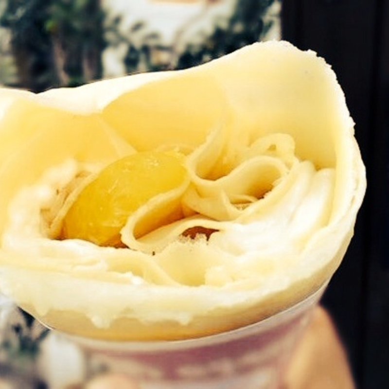 甘夏生レアチーズ(クレープサンク (crepe cinq))