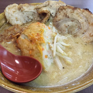 炙りチャーシュー麺(九州味噌)(麺場 田所商店 行徳店)
