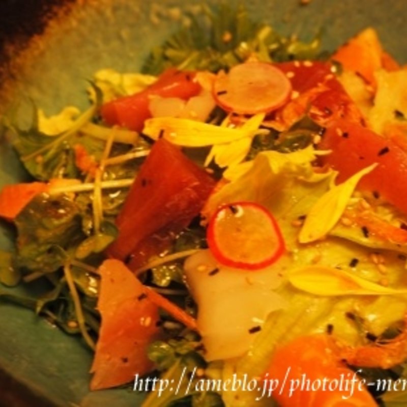 海鮮ごだいごサラダ(ごだいご新宿武蔵野ビル店)