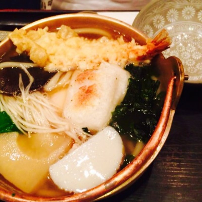 鍋焼きうどん(辰庵)