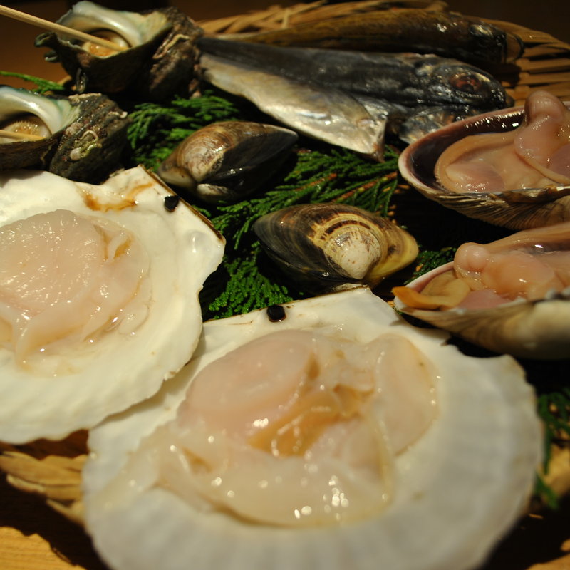 海鮮七輪焼き　コース梅(わい家　)