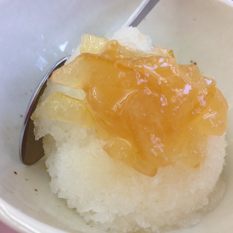柚子シャーベット(元気食堂　うさぎ)
