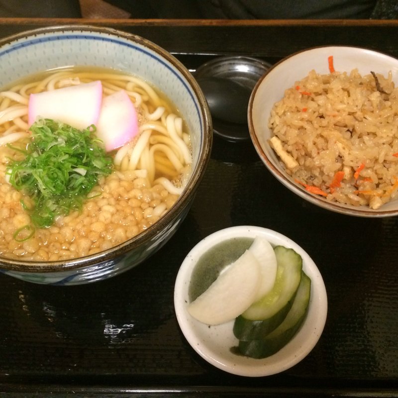 うどんBセット(辨慶　 東山店 （べんけい）)