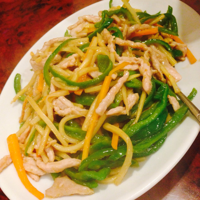 青椒肉絲(福万来 )