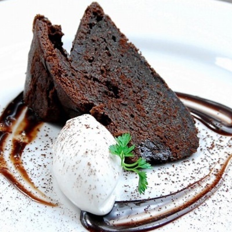 自家製しっとりガトーショコラ(トコトコ )