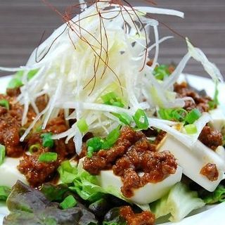 そぼろと豆腐のサラダ(トコトコ )