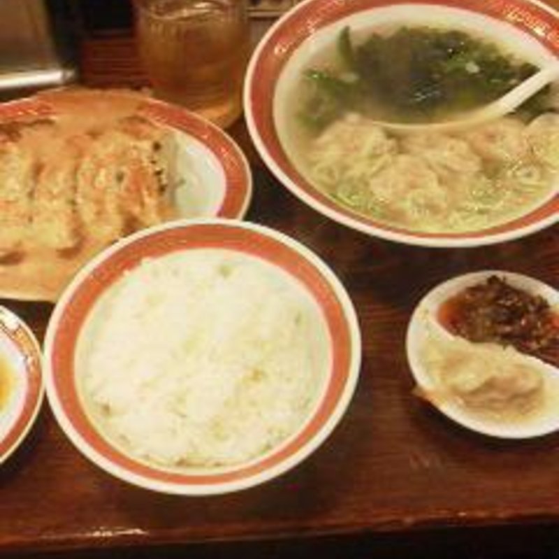 ラーメンセット(広州市場 大塚店)