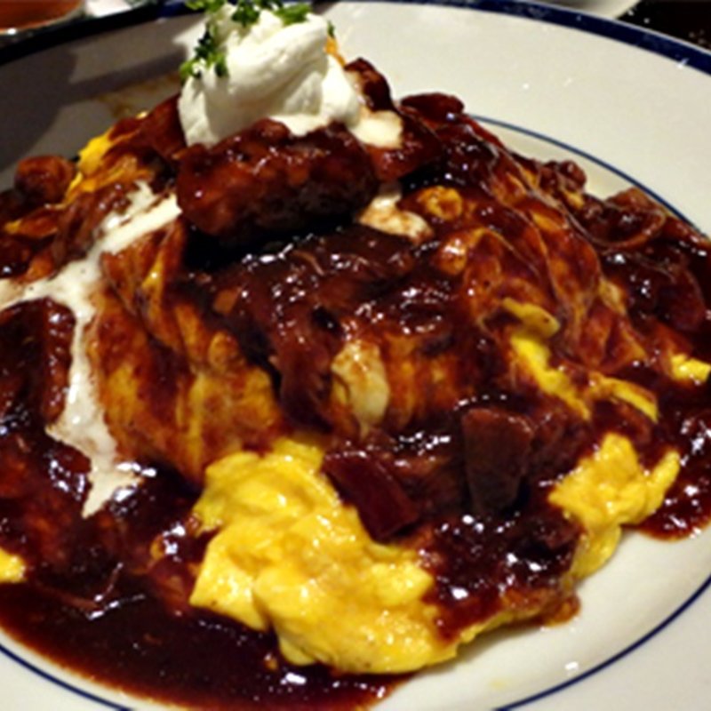 オムライス(麦酒倶楽部ポパイ)