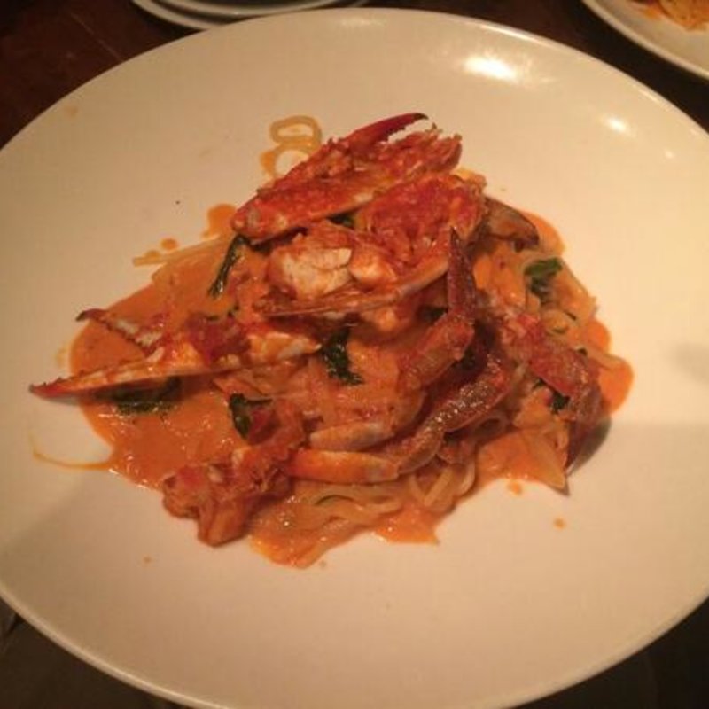 カニクリームパスタ(フェリーチェ)