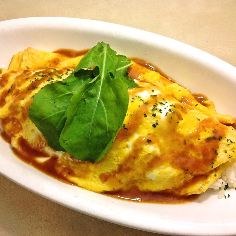 オムエビピラフ　BBQソース(ＯｎｅＳｔｙｌｅ)