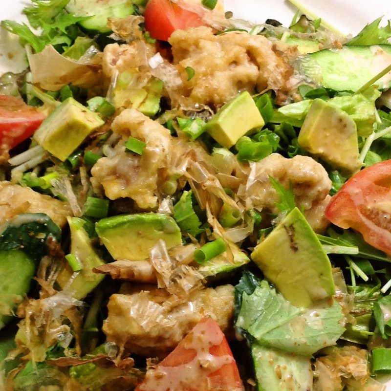 若鶏から揚げとアボカドのサラダ(ＯｎｅＳｔｙｌｅ)