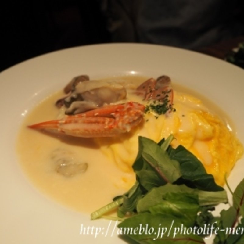 海の幸のクリーミーオムライス(ペコリ （Pecori）)