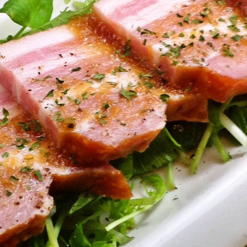 厚切りベーコンのソテー(ＯｎｅＳｔｙｌｅ)