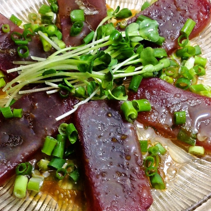 中トロとホタテ貝柱のカルパッチョ(ＯｎｅＳｔｙｌｅ)