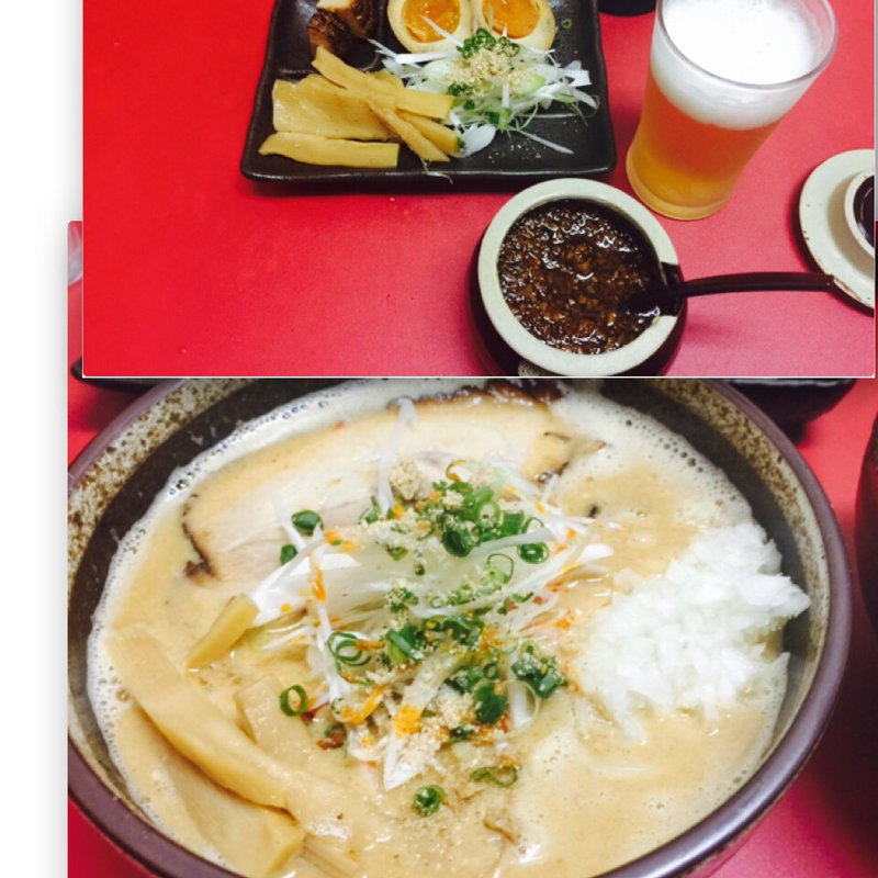 お疲れ様セット(自家製麺 義匠 森田製麺所 )