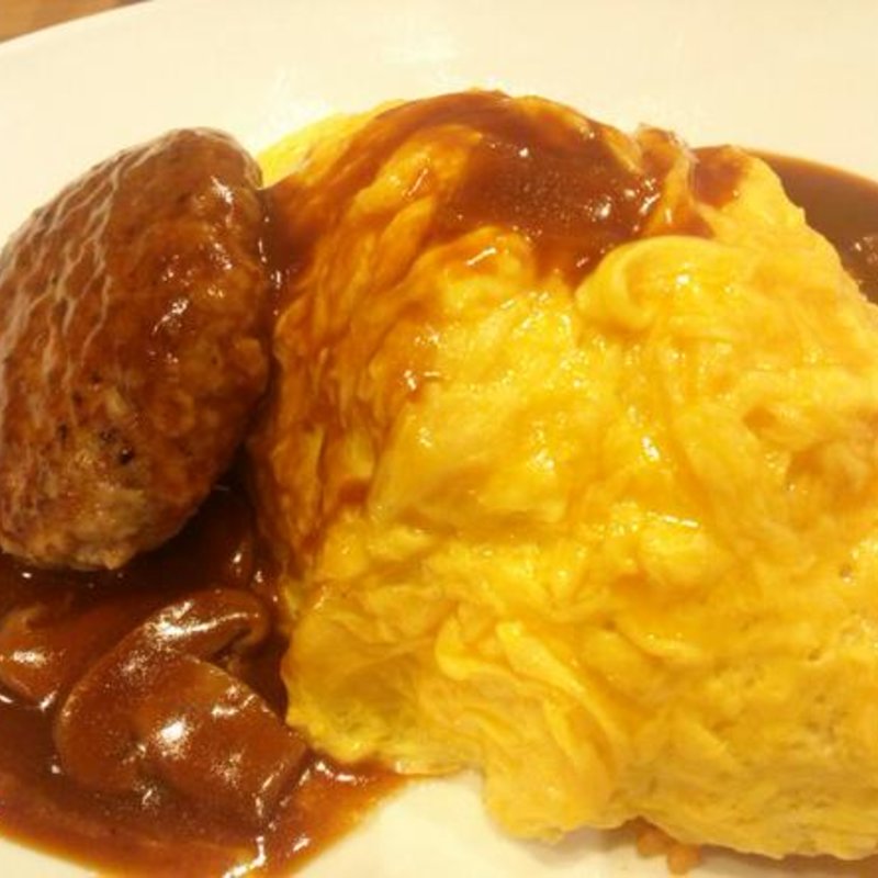 ハンバーグオムライス(須田町食堂 秋葉原UDX店)