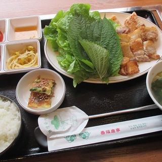 サムギョプサル定食(とんテジ )