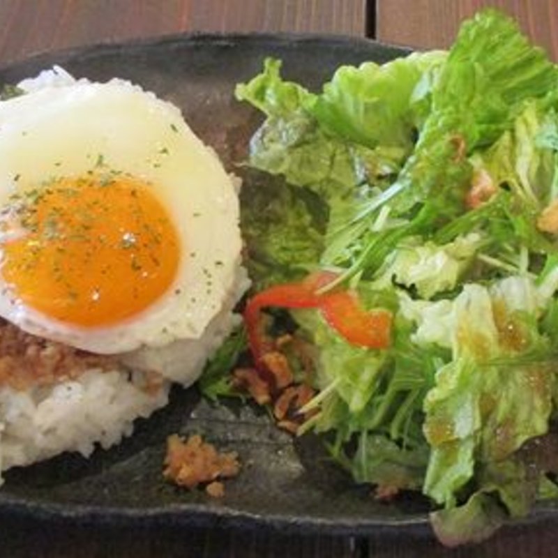 とりそぼろプレート(カフェグルー)