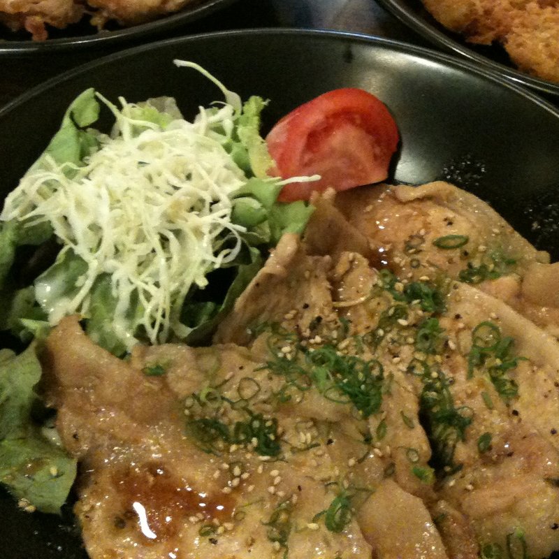 生姜焼きランチ(紅とん 茅場町店)